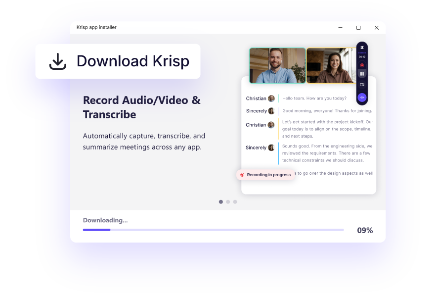 Download and install