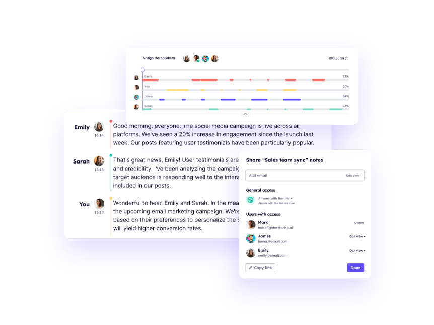 Krisp AI Assistant Action Items
