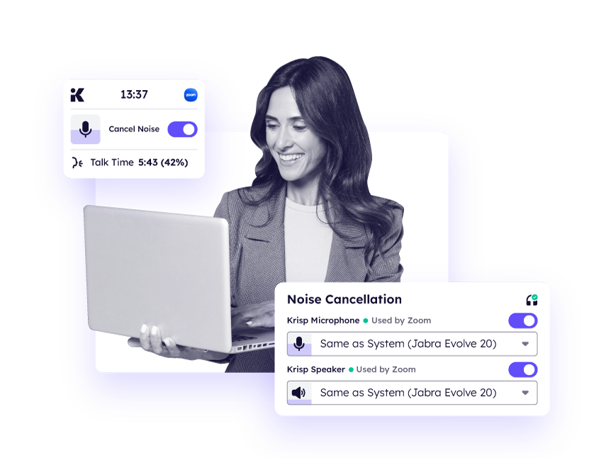 Sales woman in a meeting