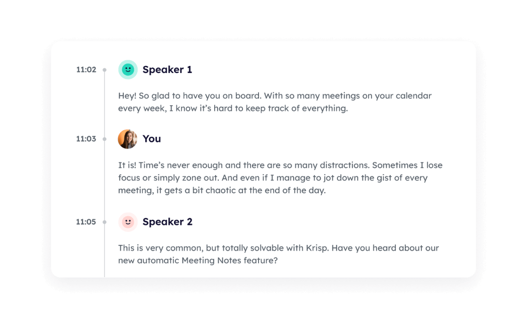 Simplify Zoom note- taking with Krisp’s AI