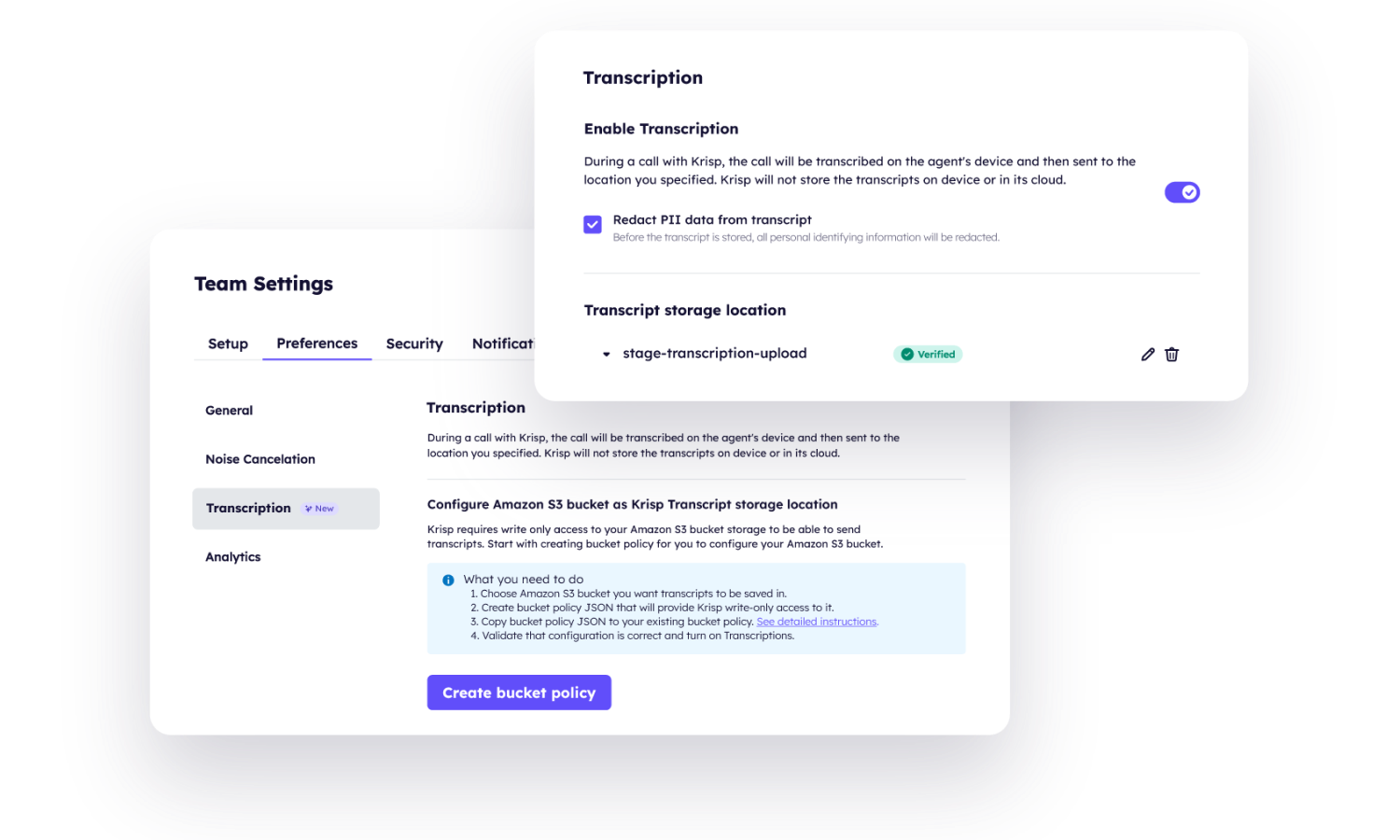 Donwload and install Krisp
